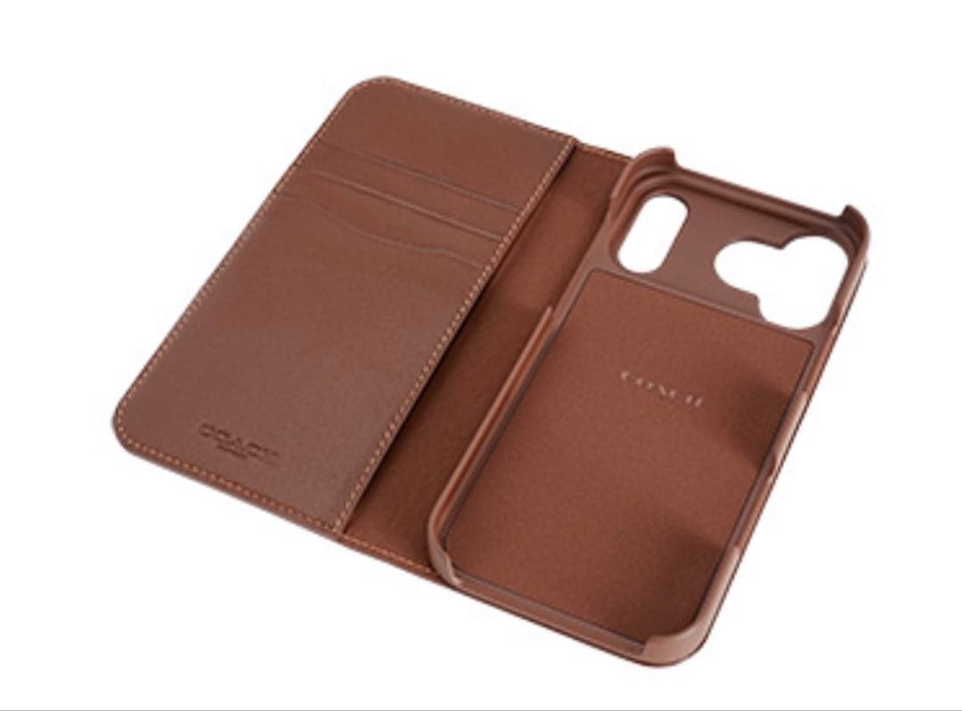 値下げ　新品　iPhone17 Pro Max COACH（R）ブックタイプ
