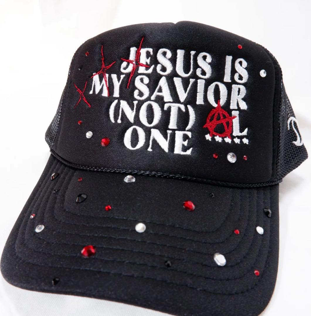 SAVAGE CLUB JESUS MESH CAPスタッズ　キャップ