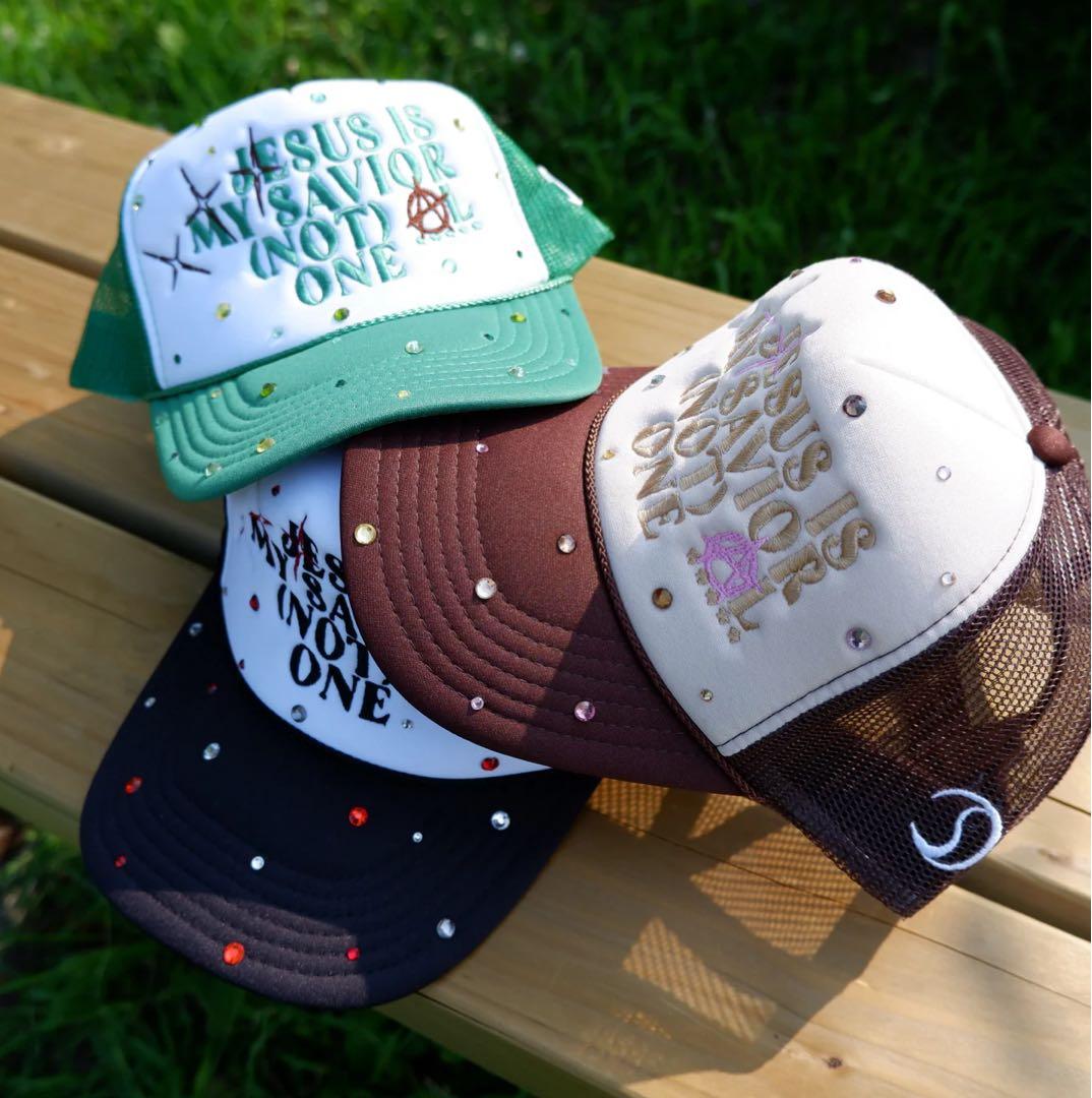 SAVAGE CLUB JESUS MESH CAPスタッズ　キャップ