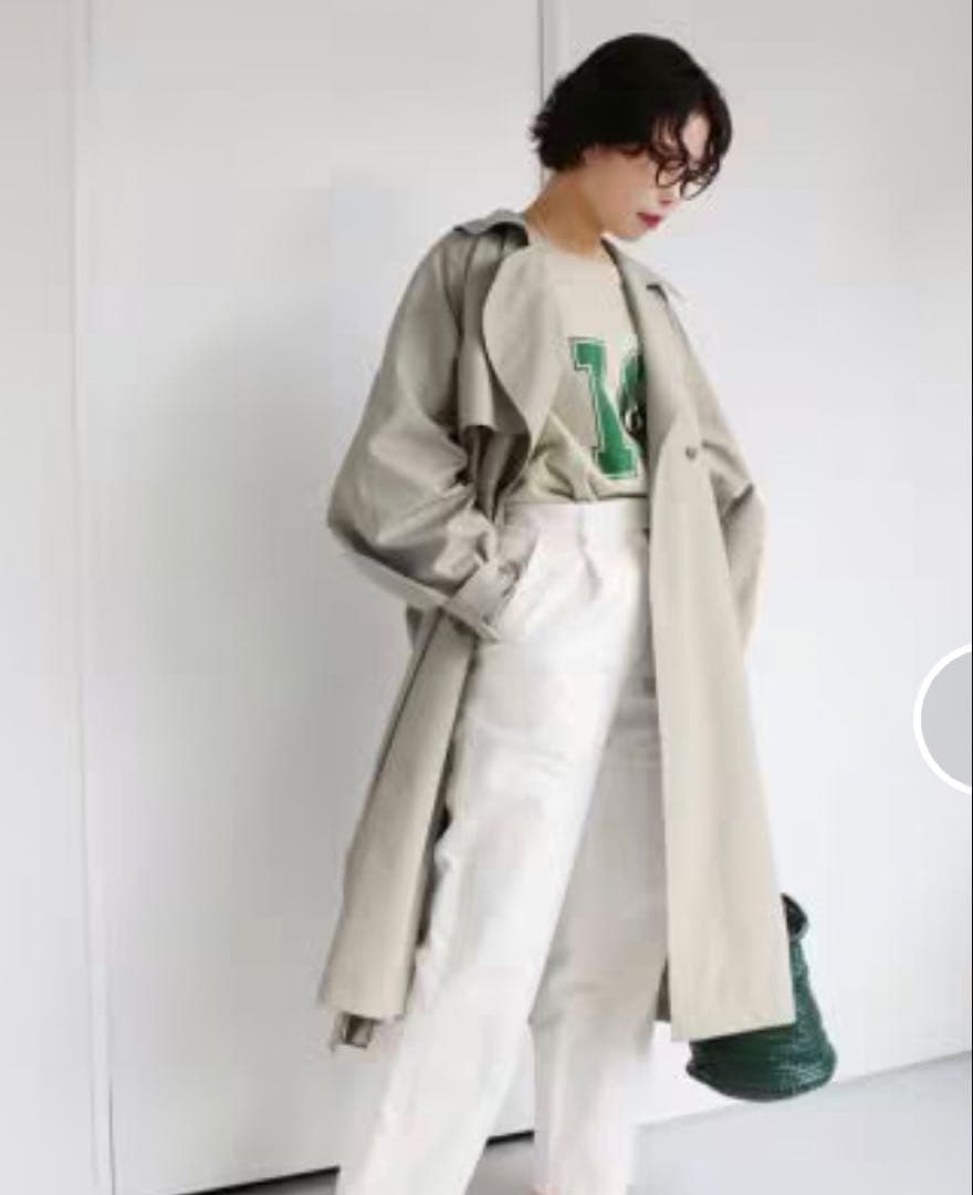 PE/ポプリンオーバートレンチコート　IENA