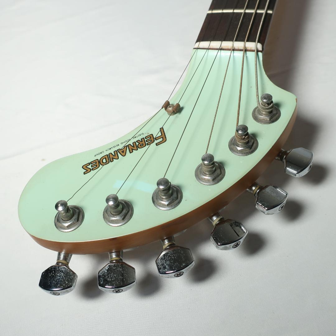 FERNANDES ZO-3 サーフグリーン エレキギター 純正ケース付