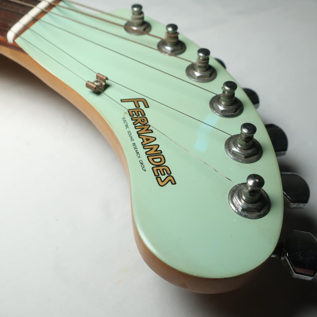 FERNANDES ZO-3 サーフグリーン エレキギター 純正ケース付