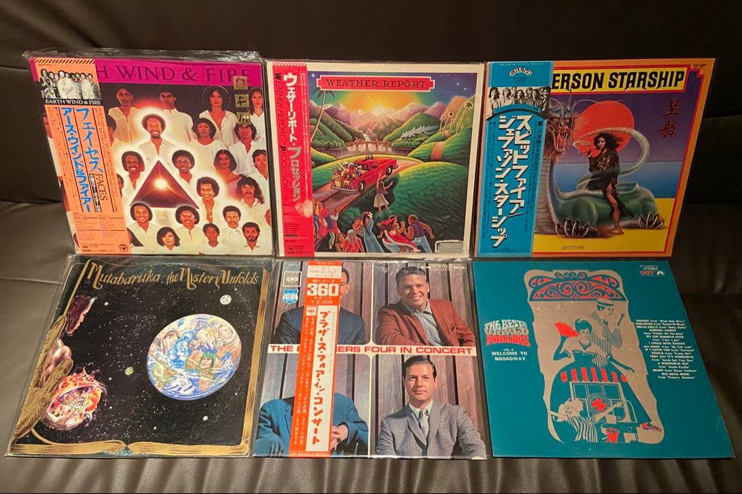 レコード洋楽48枚まとめ売り◆Jazz Fusion Rock Pop Soul