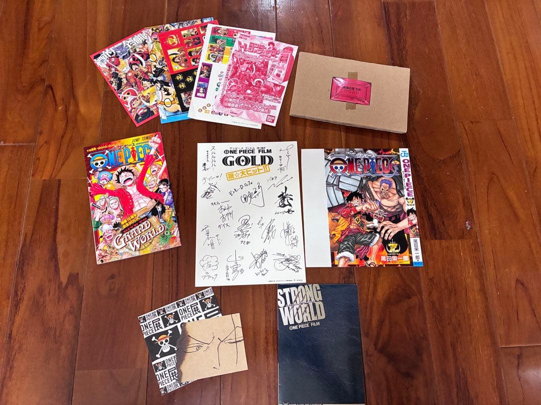 ワンピース漫画おまけ付き 1〜89巻、103〜105巻、ワンピースカード等付き