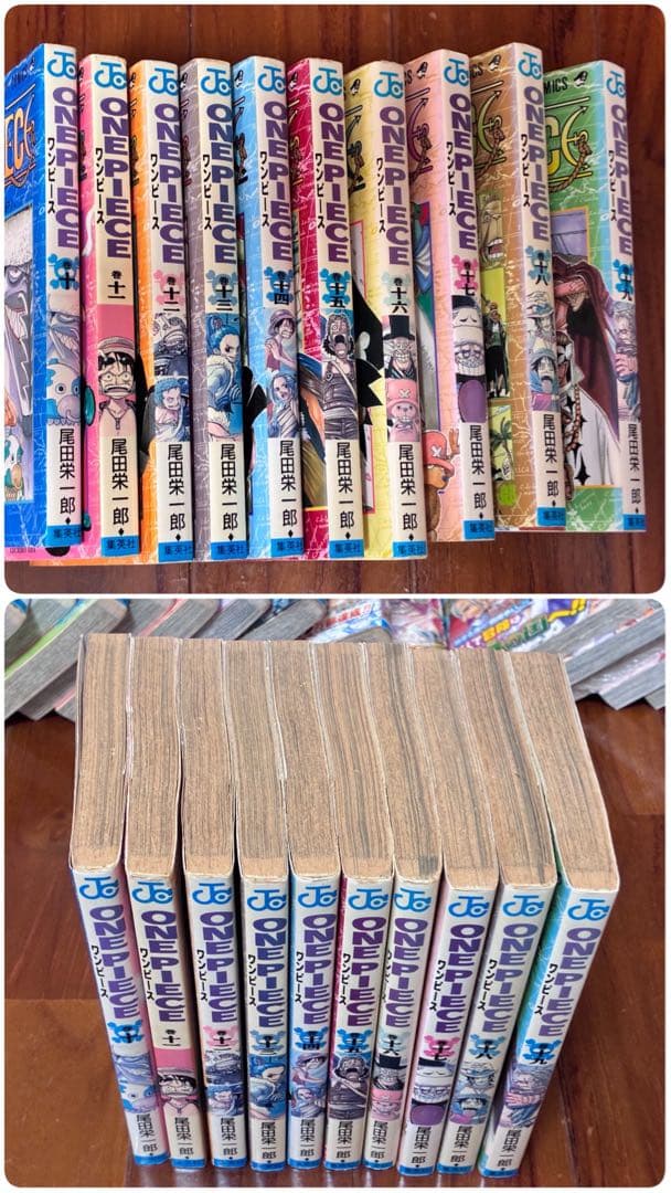 ワンピース漫画おまけ付き 1〜89巻、103〜105巻、ワンピースカード等付き