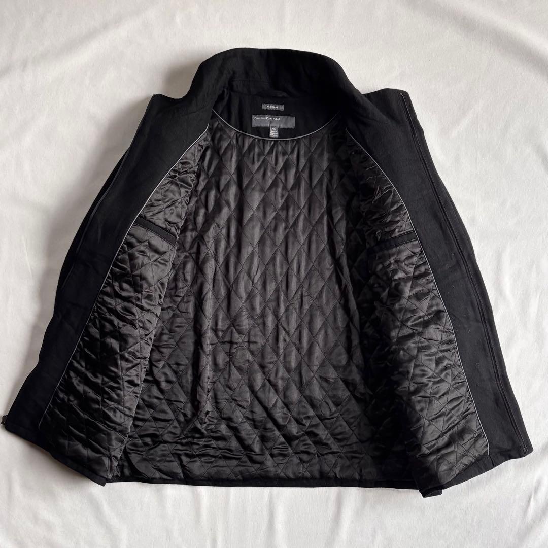 ジャケット・アウター 00s PERRY ELLIS fly front wool jacket