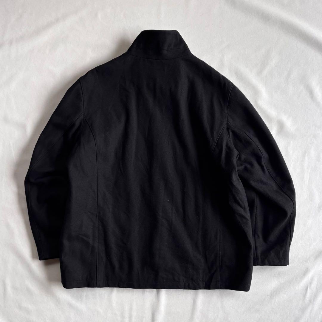 ジャケット・アウター 00s PERRY ELLIS fly front wool jacket