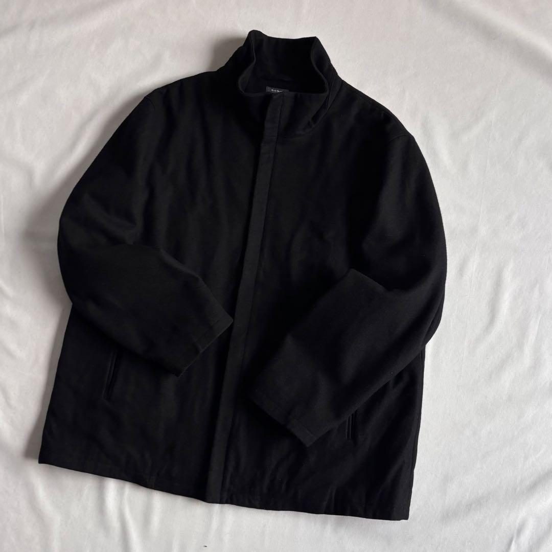 ジャケット・アウター 00s PERRY ELLIS fly front wool jacket
