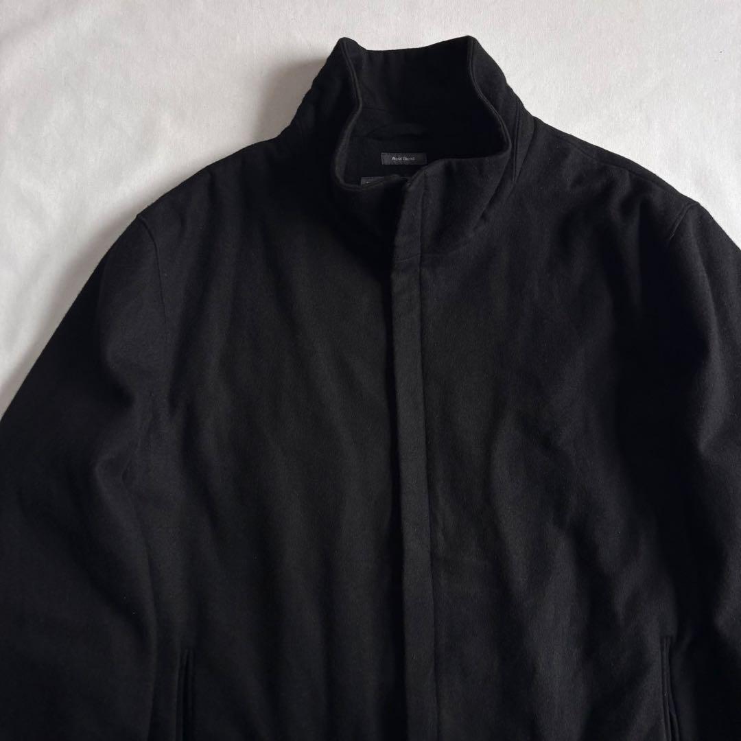 ジャケット・アウター 00s PERRY ELLIS fly front wool jacket
