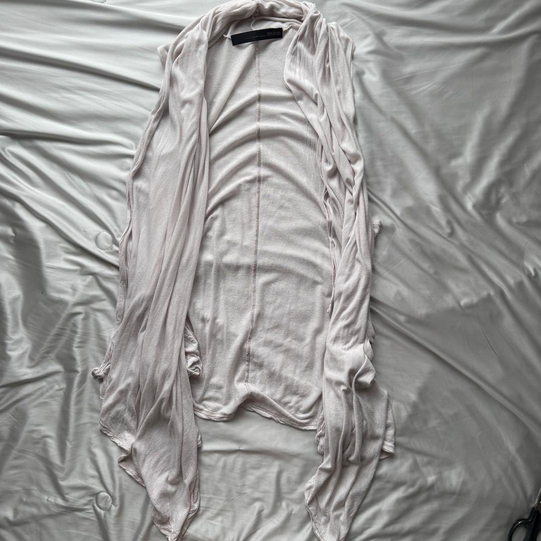 トップス SCHLUSSEL no sleeve cardigan archive