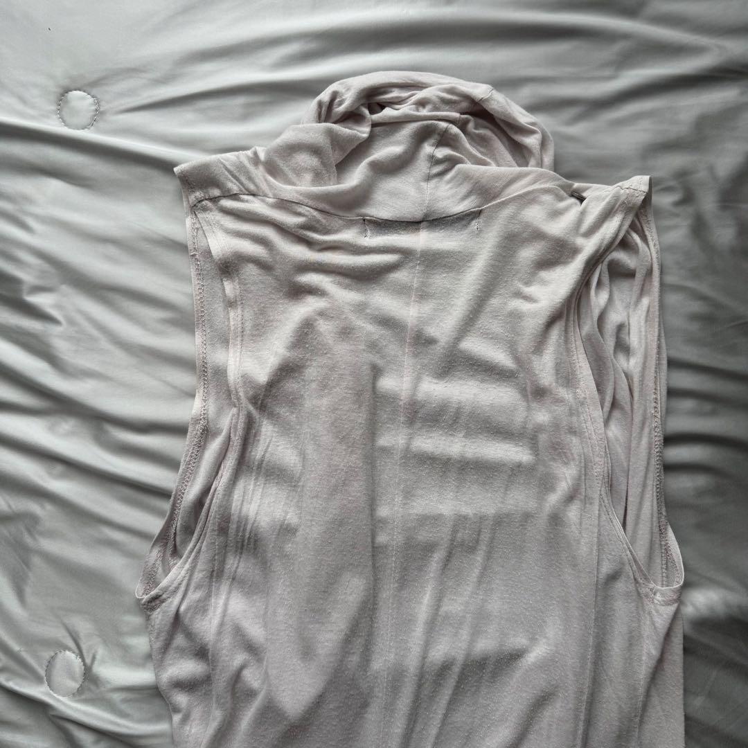 トップス SCHLUSSEL no sleeve cardigan archive