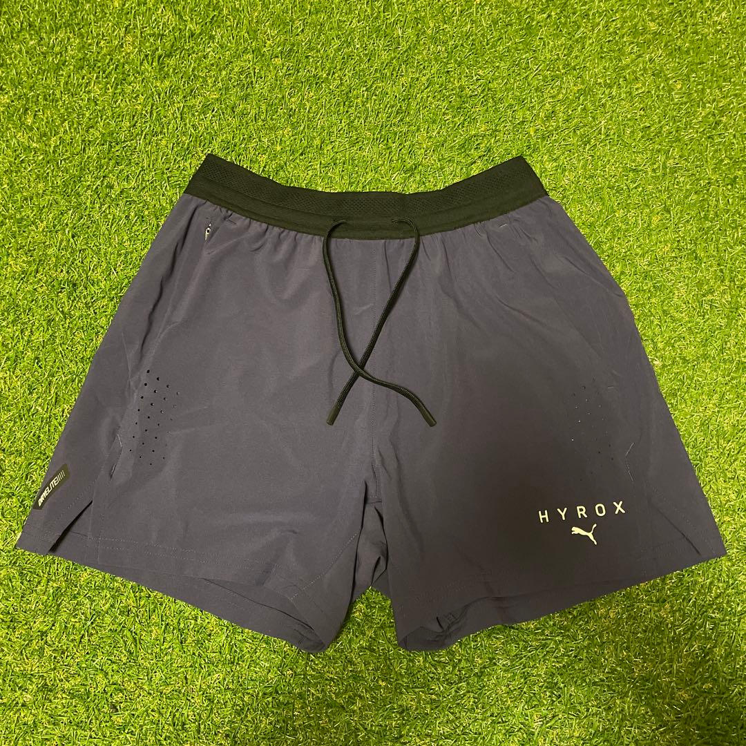 PUMA HYROX ダークパープル ショーツ