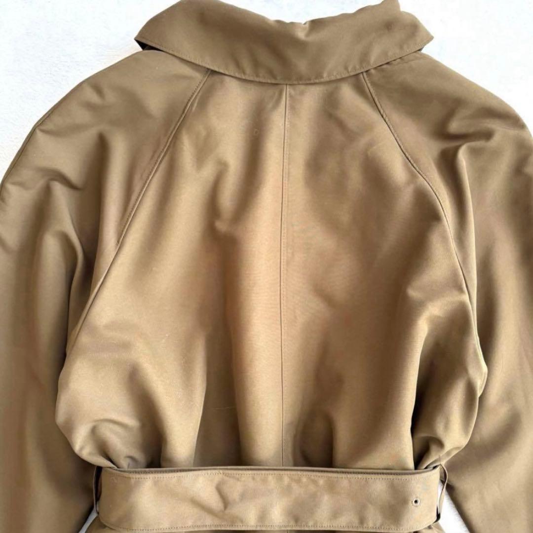 【ジュンコシマダ】40周年 ライナー付き トレンチコート オリーブ レオパード