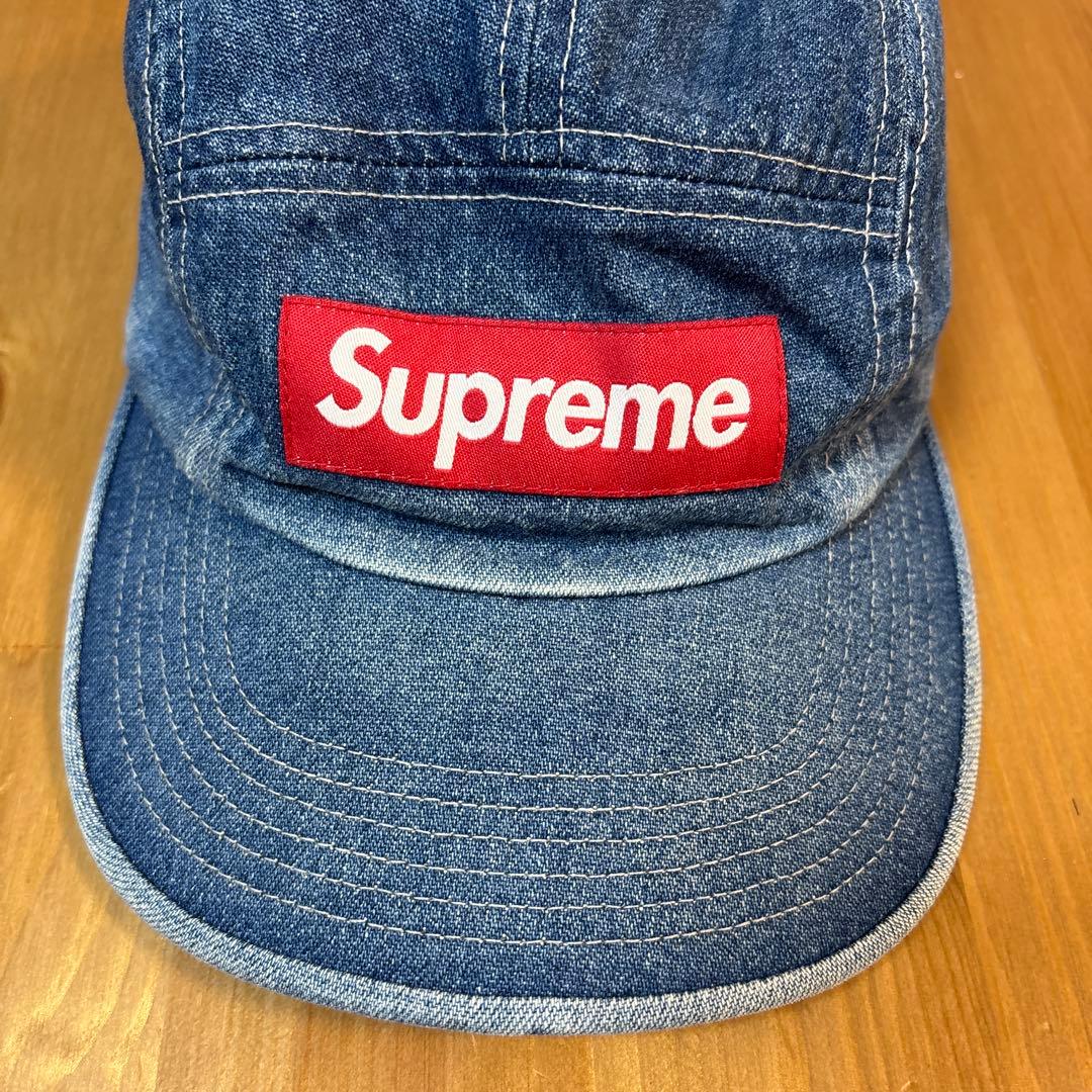 Supreme デニム camp cap キャップ　U.S.A製