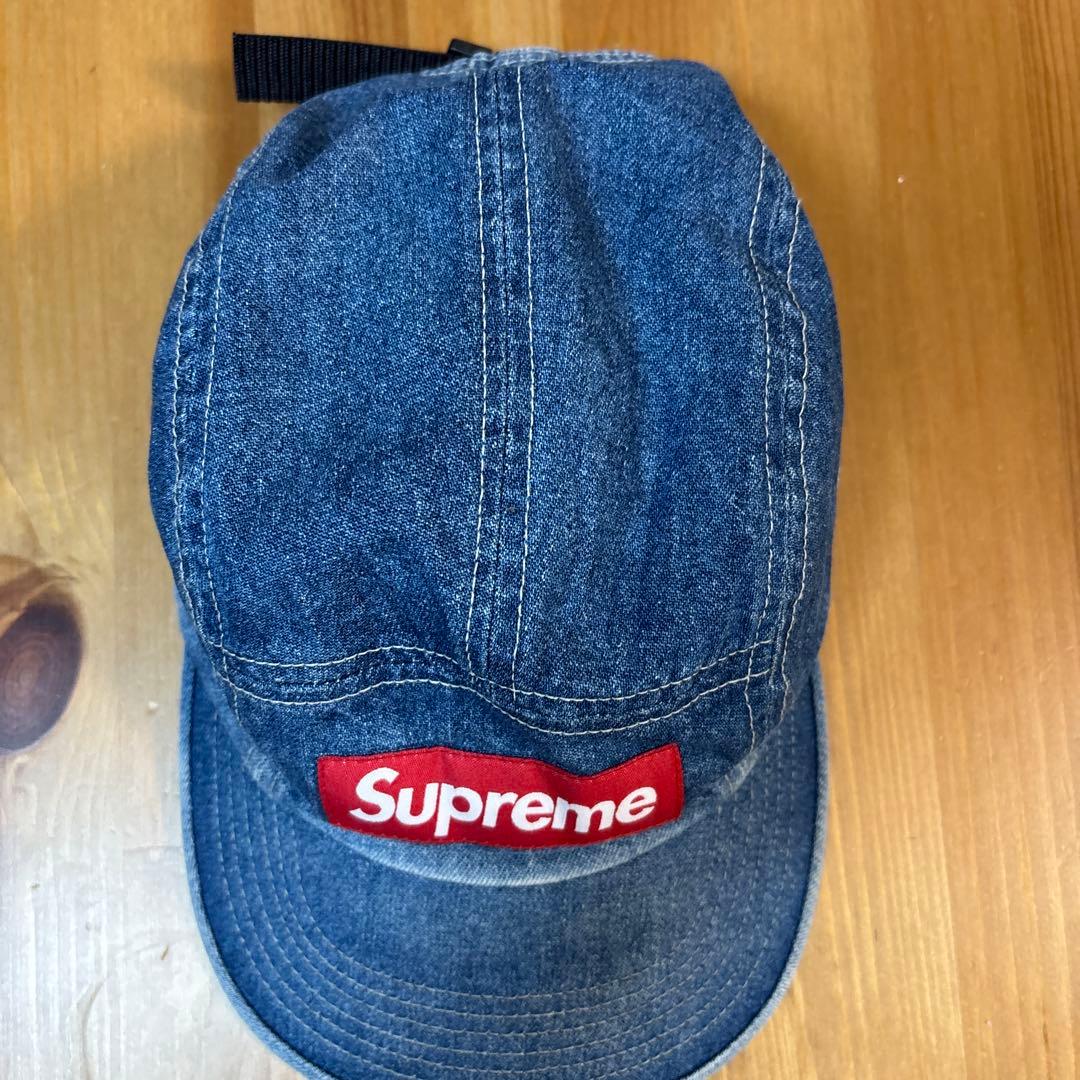 Supreme デニム camp cap キャップ　U.S.A製