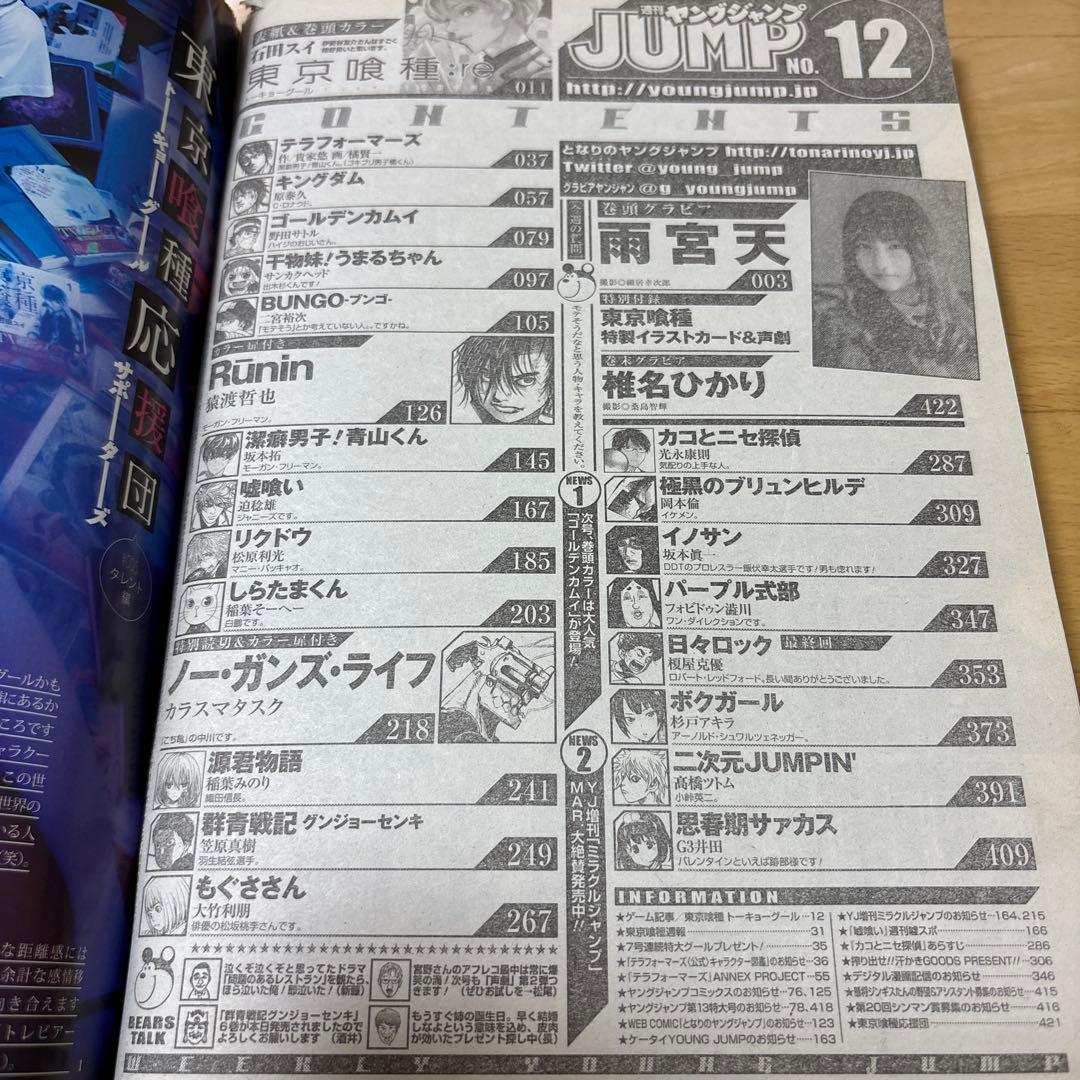 週刊ヤングジャンプ　2015年　No.12号