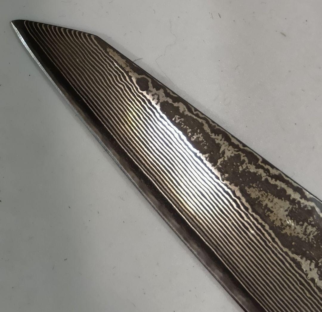 V金10号 67層ダマスカス 骨スキ 捌き ペティ 15cm 包丁 紫檀柄