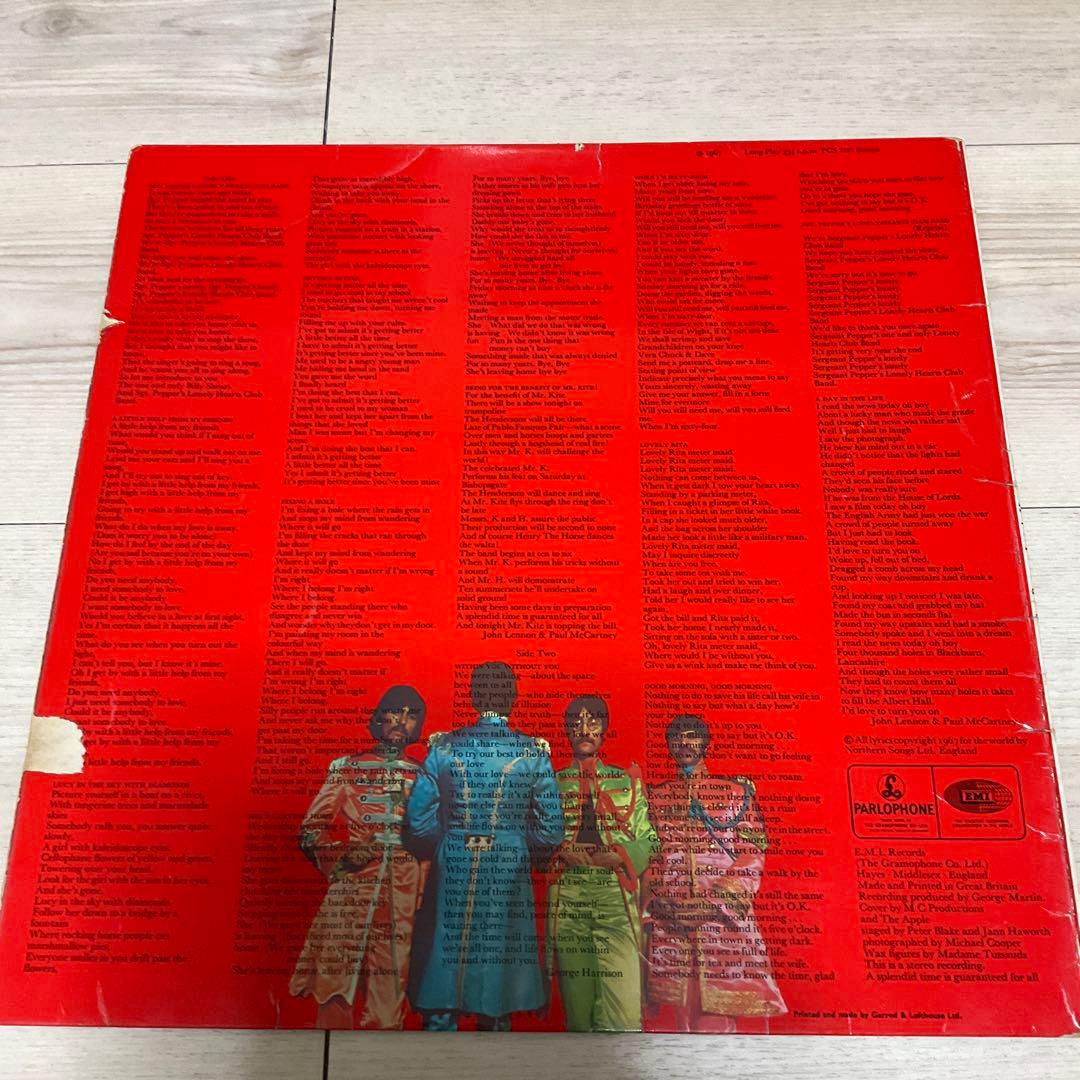 Sgt. Pepper's ビートルズ　UKオリジナル盤レコード