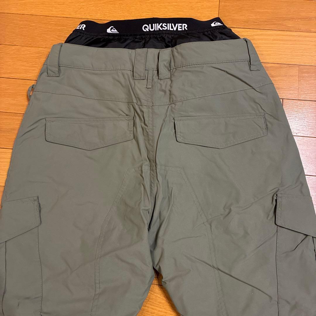 QUIKSILVER スノーボードパンツ オリーブグリーン