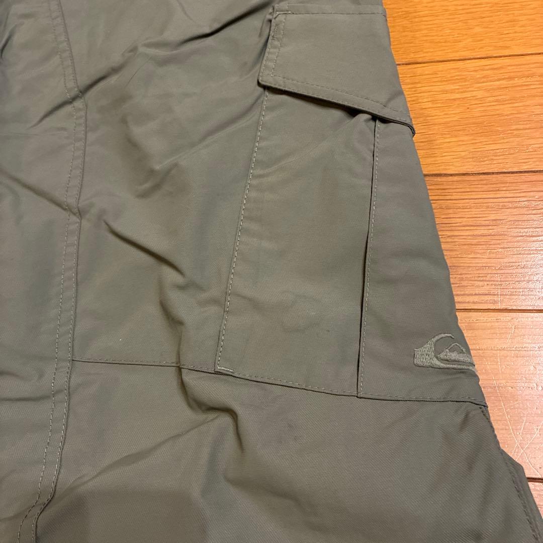QUIKSILVER スノーボードパンツ オリーブグリーン