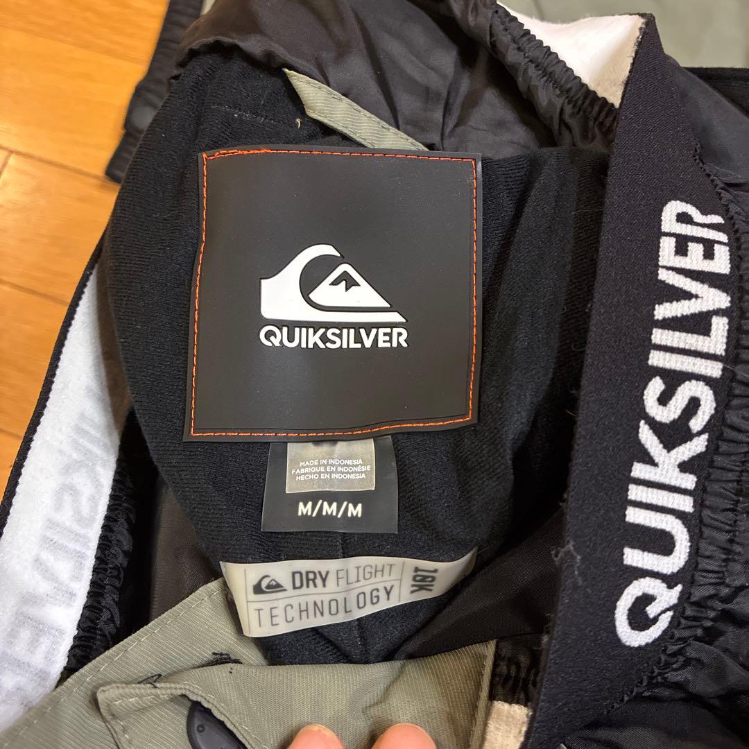 QUIKSILVER スノーボードパンツ オリーブグリーン