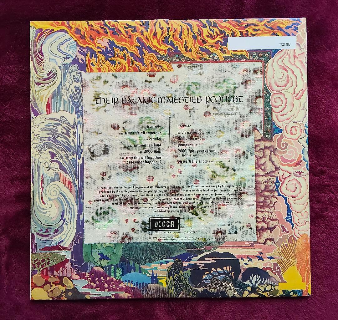 The Rolling Stones サタニック3Dジャケット