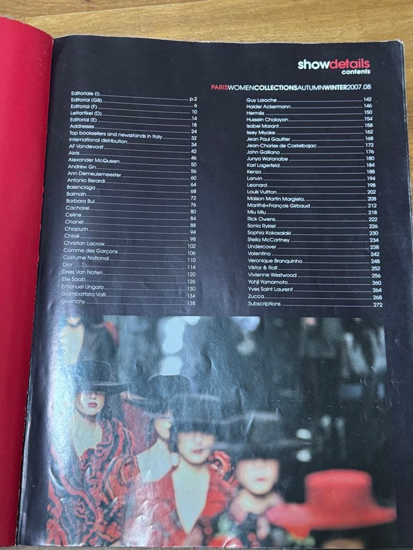 show details パリコレクション 2007-08