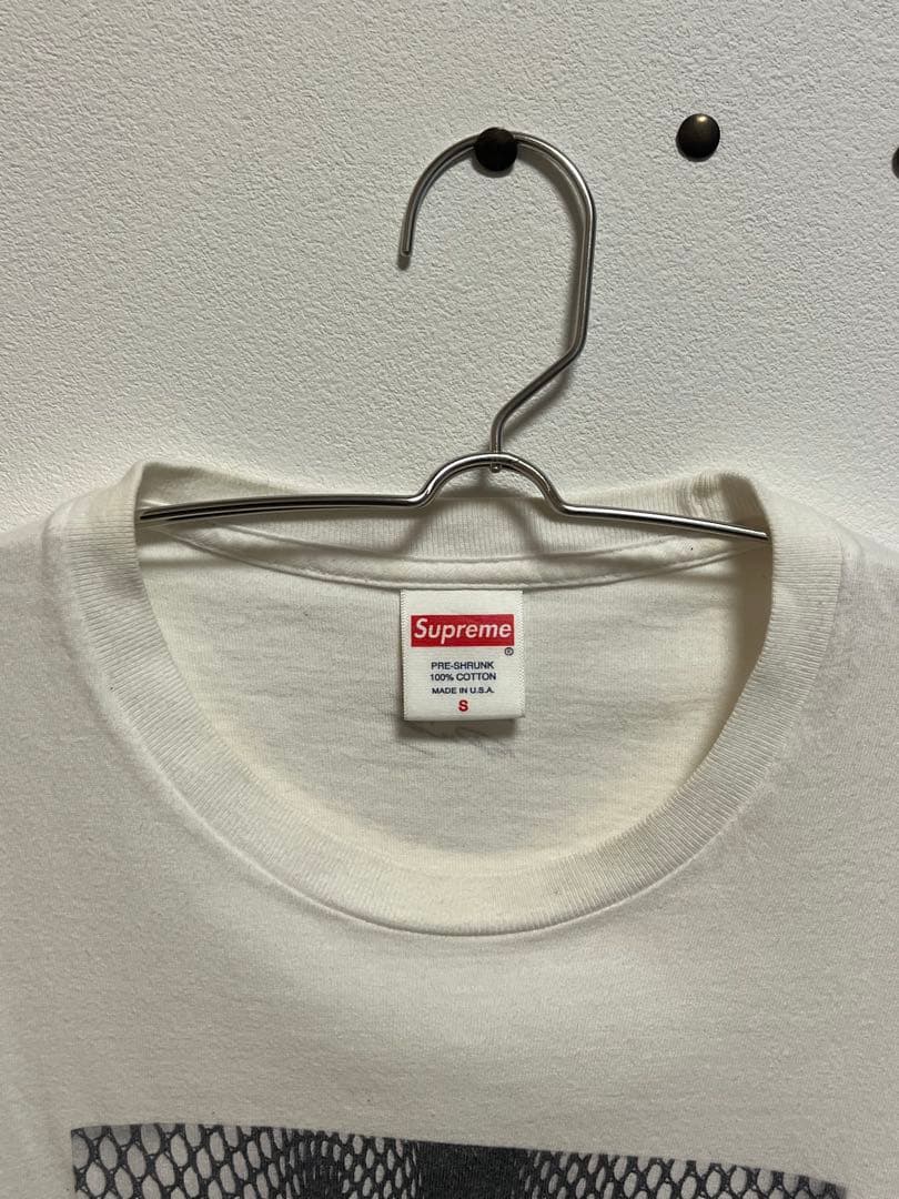 Supreme メッシュパターン Tシャツ ホワイト