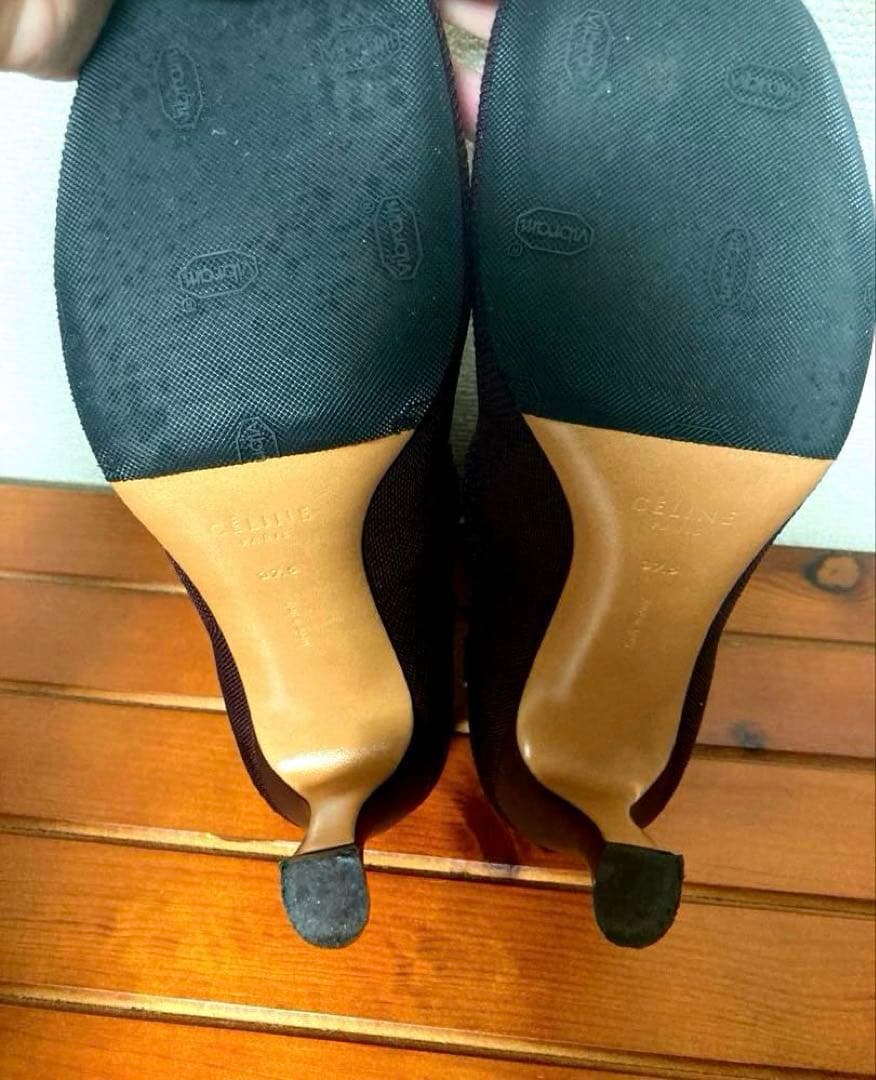 【美品】 CELINE セリーヌ ブーツ BOOTIE SOCK KNIT