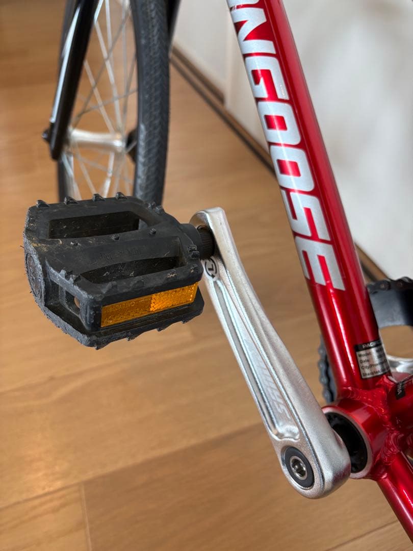 BMX自転車 アルミフレーム レッド/ブラック