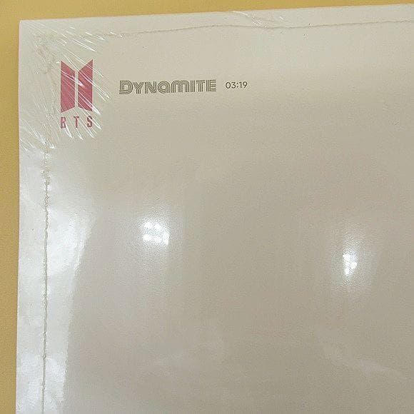 BTS 防弾少年団　公式　Dynamite レコード&カセットテープ 海外限定品