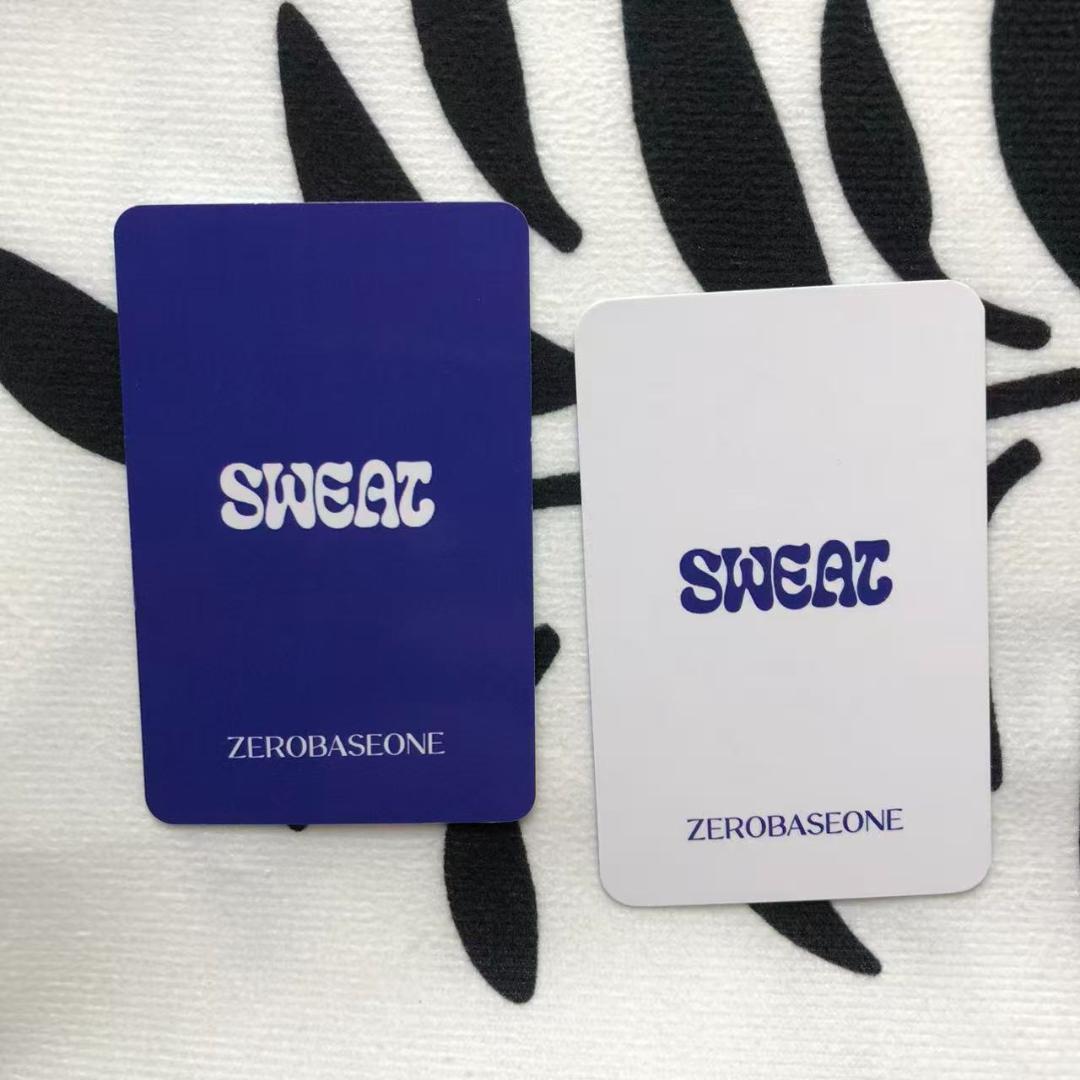 ZB1 ゼベワン SWEAT テレ サノク トレカ 2枚