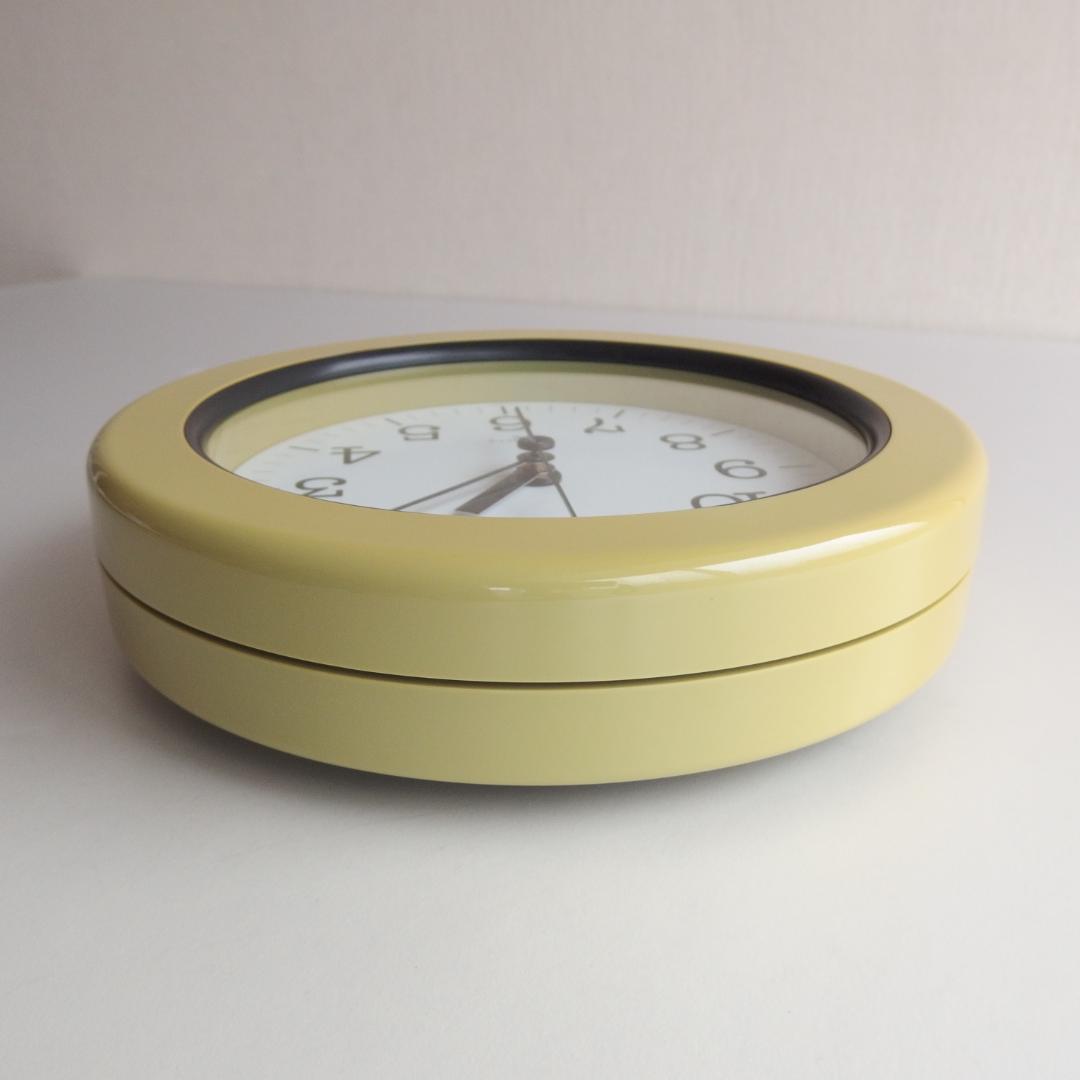 SEIKO 小さな掛け時計 オリーブ 70-80s