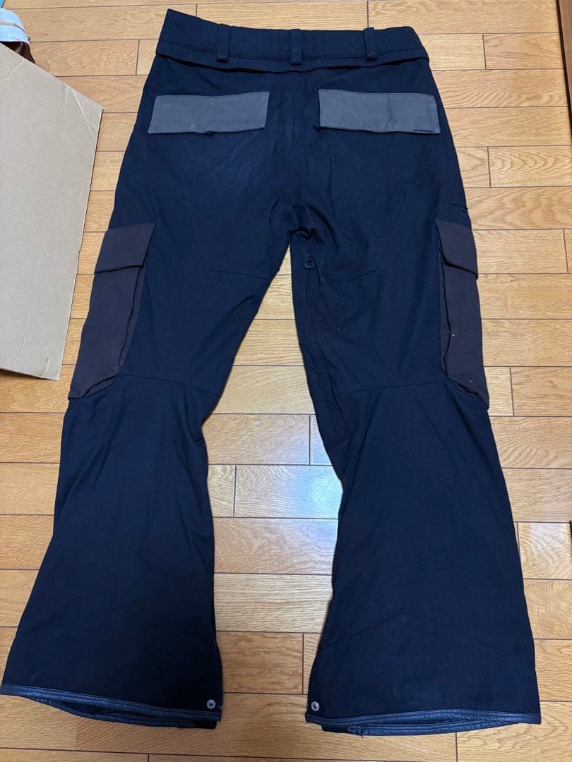 スノーボード用パンツ 黒グレー