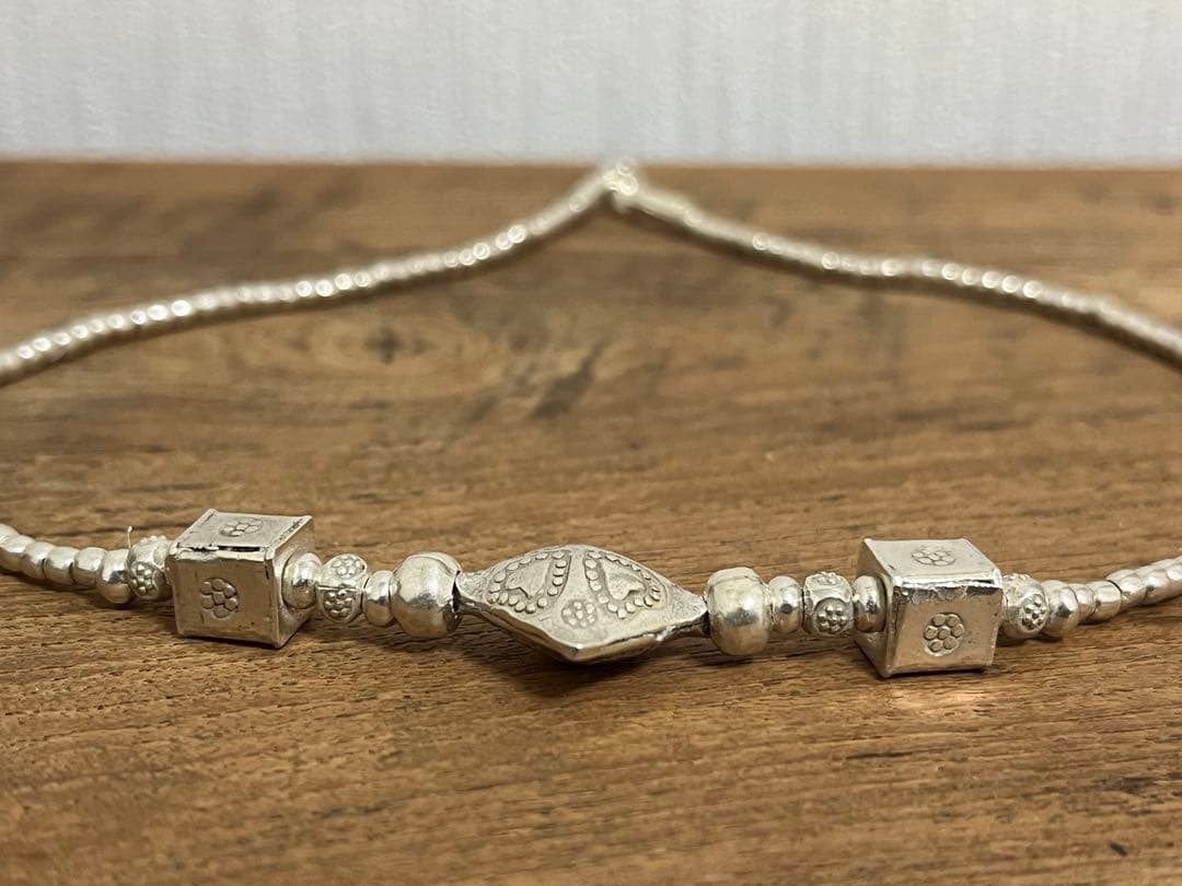 新品・未使用〖タイ購入〗 カレンシルバー ネックレス 男女兼用