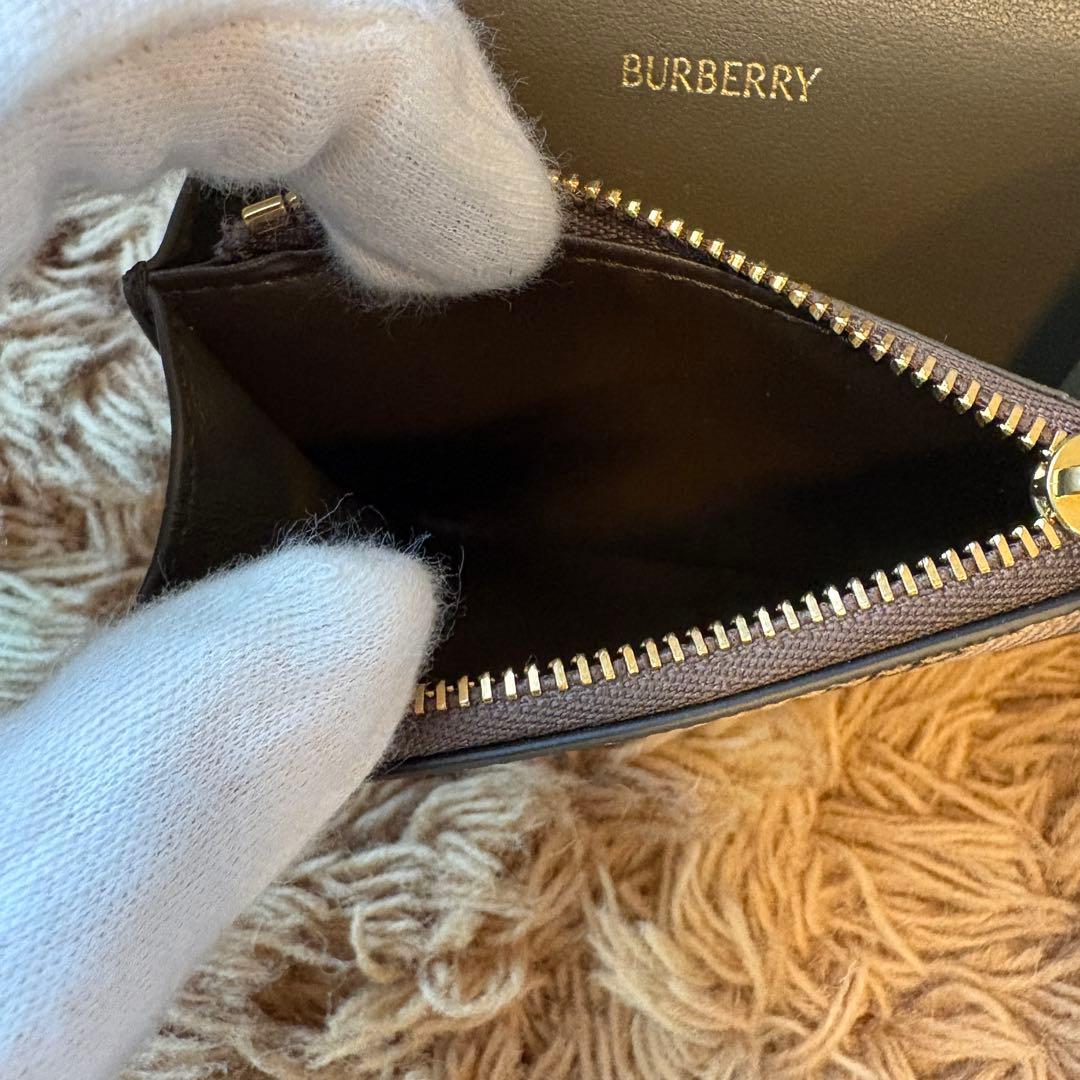 【未使用】BURBERRY バーバリー 二つ折り財布 ノバチェック レディース
