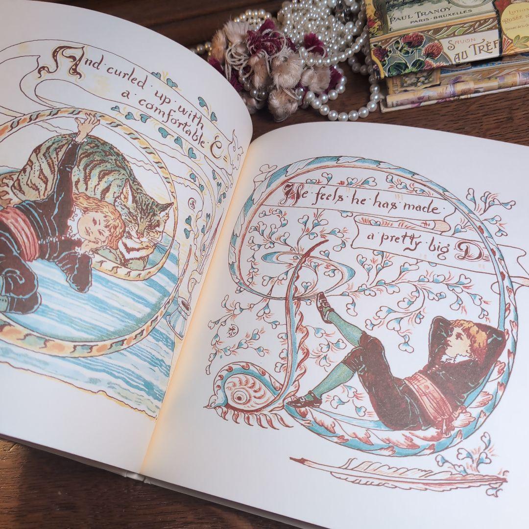 ウォルター・クレイン絵本　三つのRの物語　アンティーク絵本