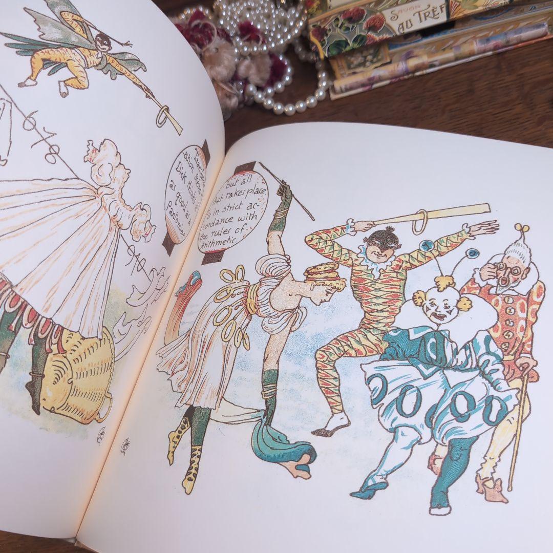 ウォルター・クレイン絵本　三つのRの物語　アンティーク絵本