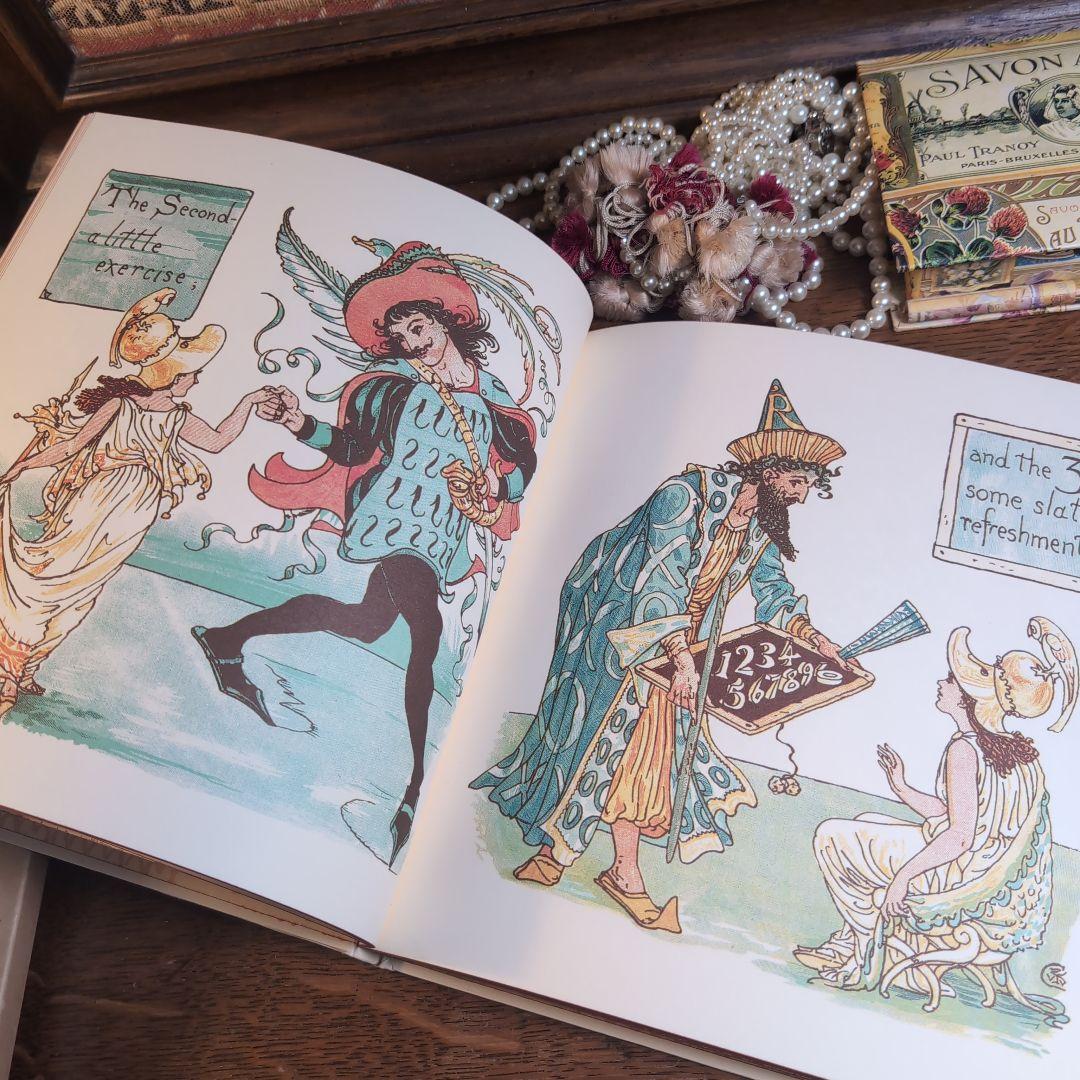 ウォルター・クレイン絵本　三つのRの物語　アンティーク絵本