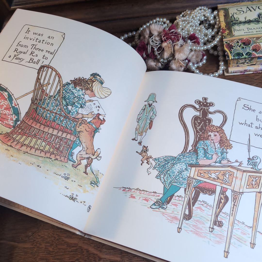 ウォルター・クレイン絵本　三つのRの物語　アンティーク絵本