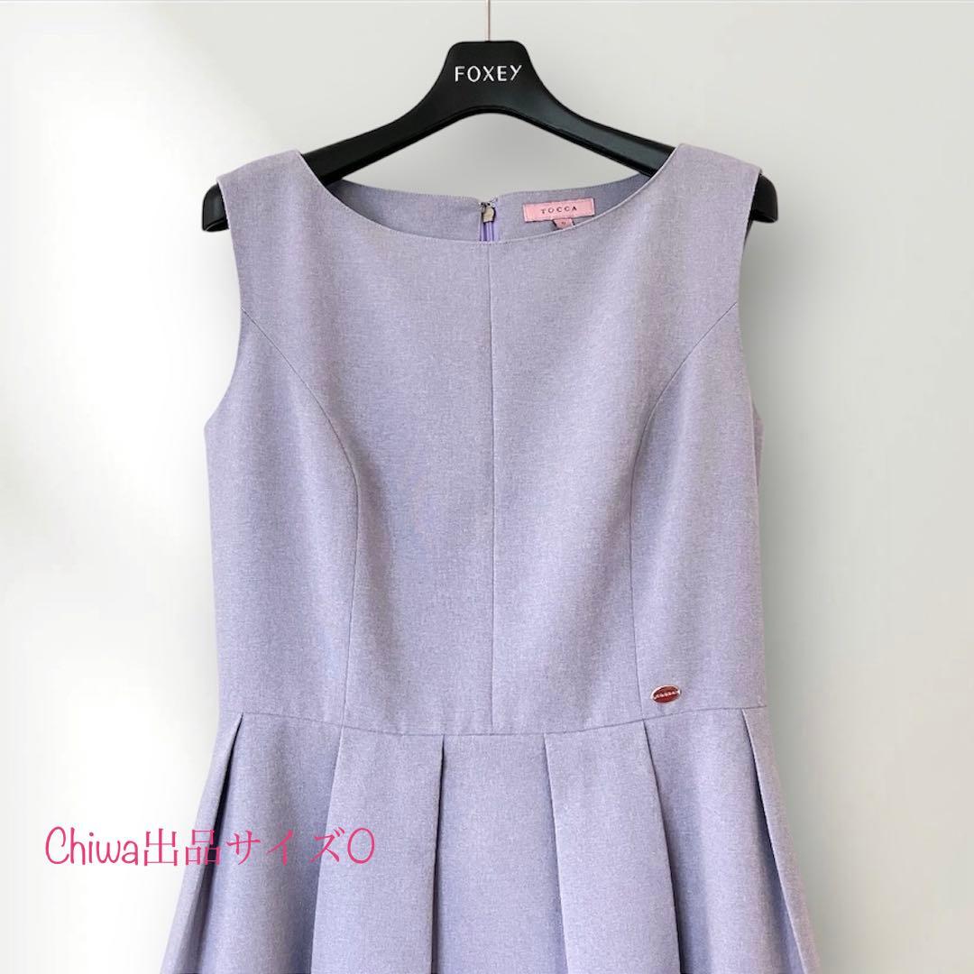 2024年TOCCA トッカ　シンプル　ワンピース　0 FIRST SPRING