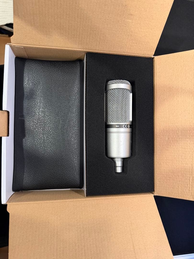 audio-technica AT2020 ガンメタルエディション
