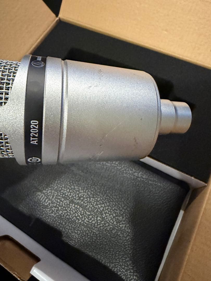 audio-technica AT2020 ガンメタルエディション