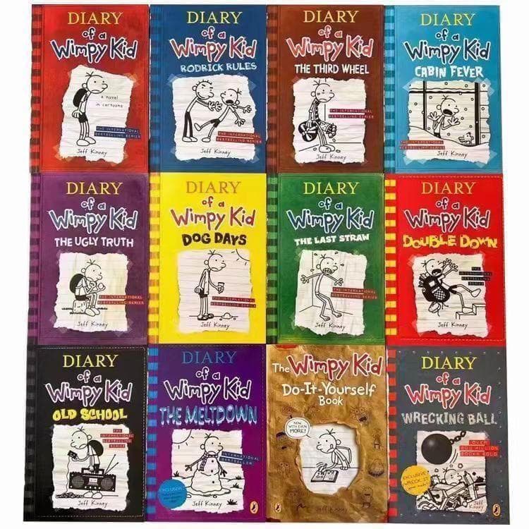 Diary of a Wimpy Kid グレッグのダメ日記 英語勉強 24册
