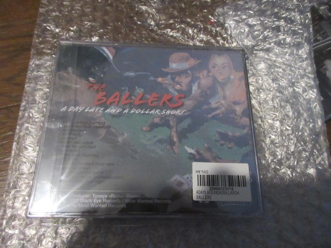 新品CD再発 BALLERS A DAY LATE AND A DOLLAR