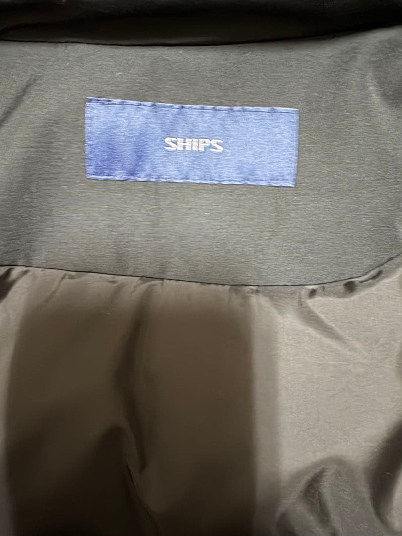 SHIPS ブラック フード付き モッズコート 元値6万程度