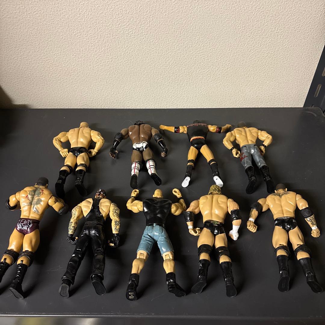 WWE トイビズ&ジャックス　プロレスフィギュア セット 可動式