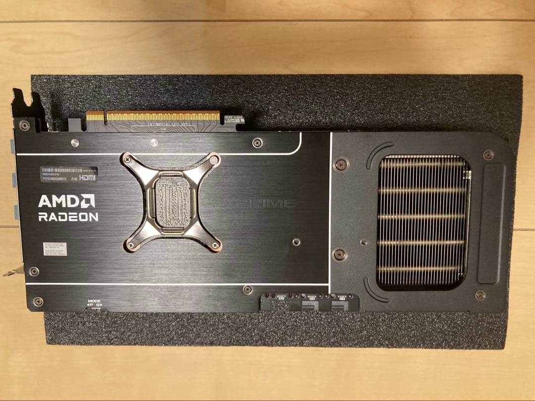 おまる　ASUS Prime RX9070 16GB