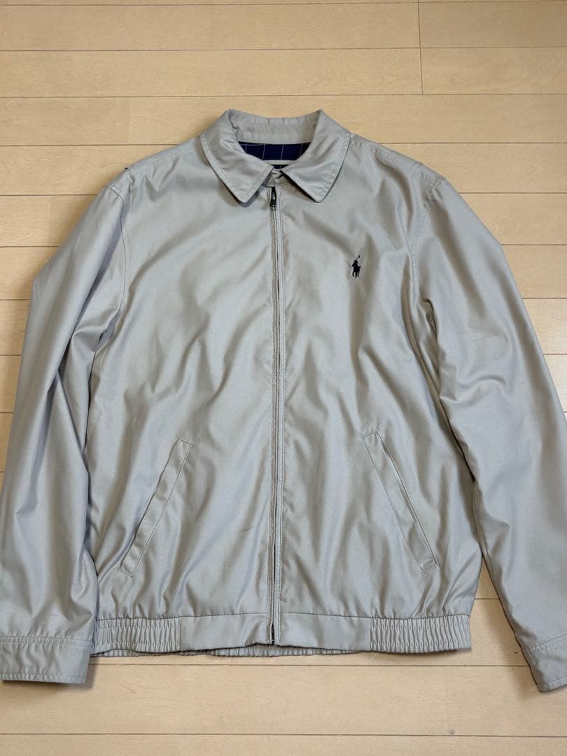 Ralph Lauren ラルフローレンベージュ スウィングトップ M