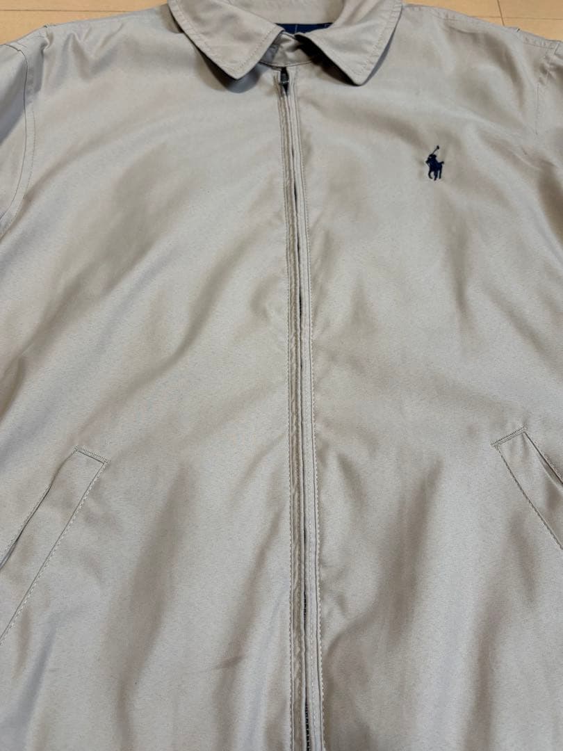 Ralph Lauren ラルフローレンベージュ スウィングトップ M